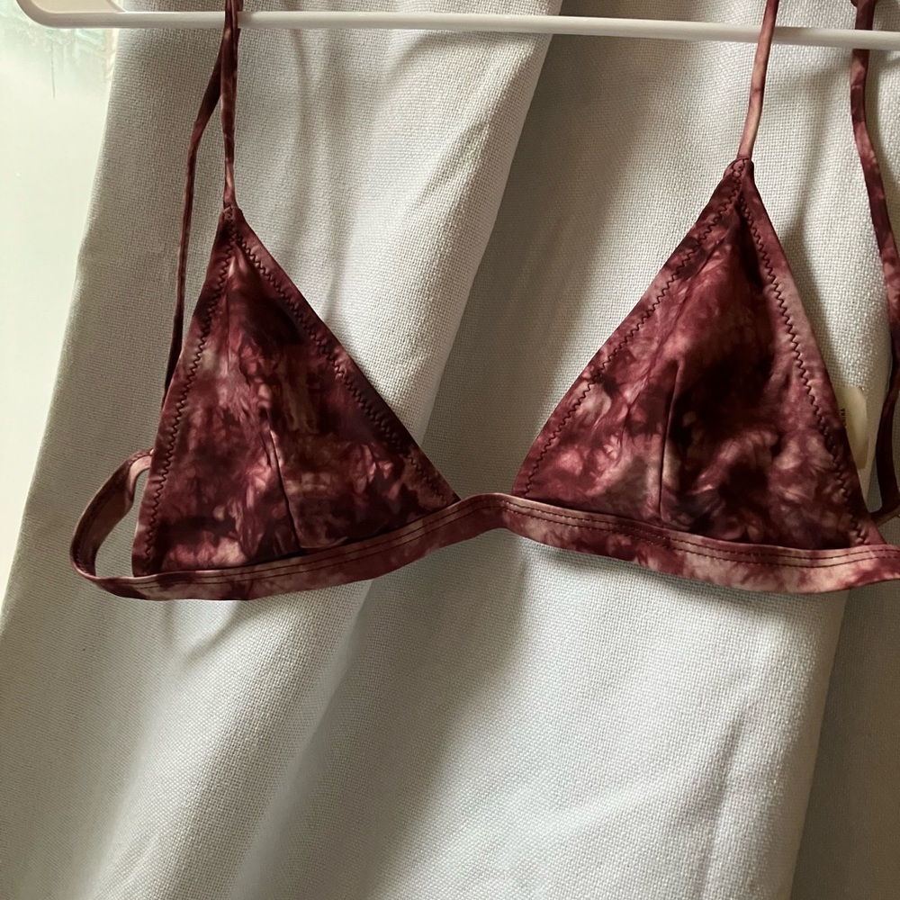 PULL&BEAR Tie-Dye Triangle Bralette